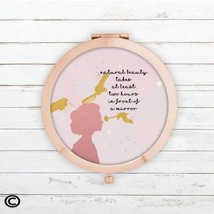 Funny Motivational Compact Mirrors